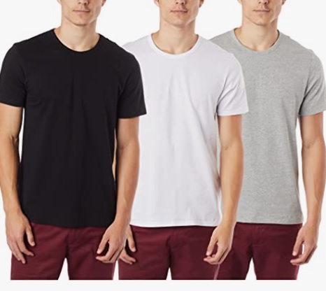 Kit com 3 Camisetas Básicas, Hering, Masculino