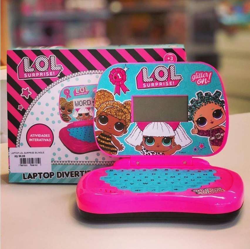 Laptop Bilíngue, LOL Surprise, Candide