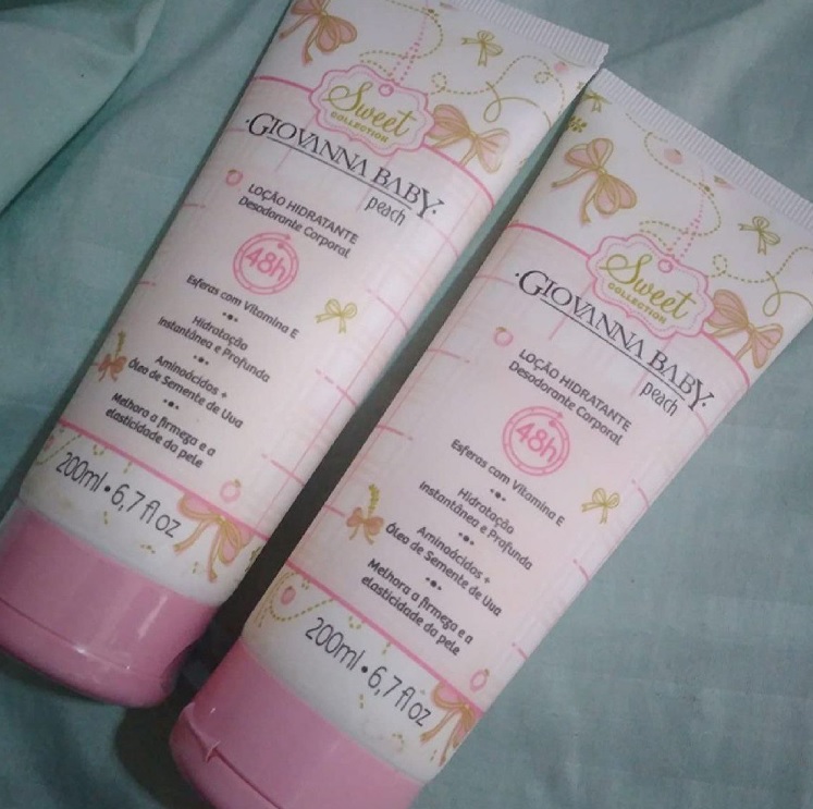 Loção Hidratante Rosa, GIOVANNA BABY