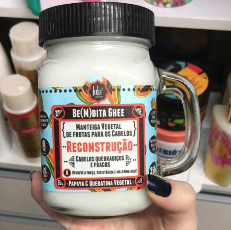 Lola Cosmetics Be(M) dita Ghee Reconstrução – Máscara 350g