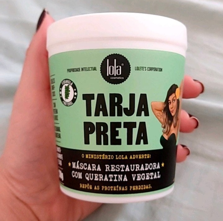 Lola Cosmetics Tarja Preta – Máscara de Reconstrução 230ml