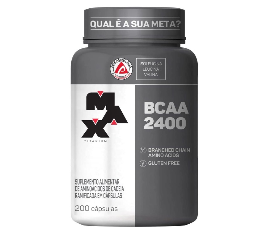 Max Titanium BCAA 2400, 200 Cápsulas