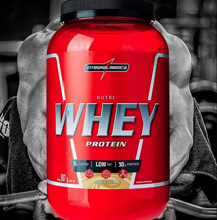 Nutri Whey Protein 907g Integralmedica – Baunilha – 907g