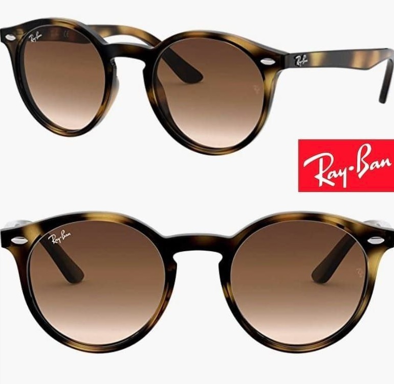 Óculos de Sol Ray Ban Junior Rj9064s 152/13/44 Tartaruga Brilhante