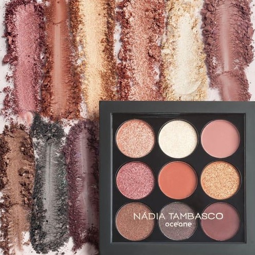 Paleta de Sombras Nádia Tambasco By Océane – To Go Nude 7,2g