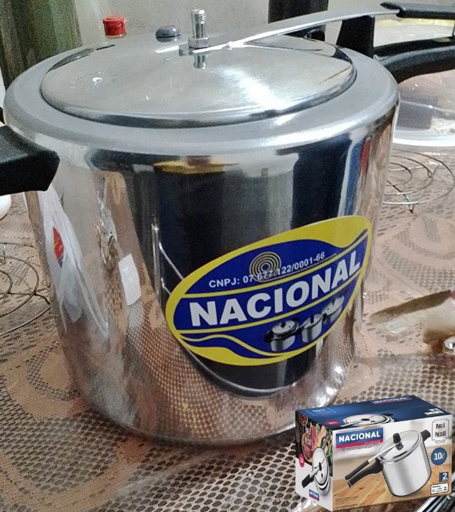 Panela de Pressão 10 Litros – Nacional