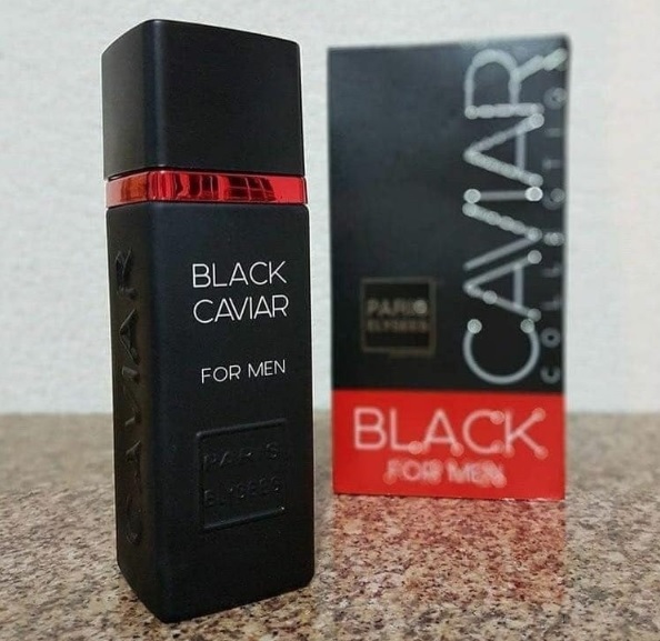 Perfume Importado Paris Elysees Eau De Toilette Masculino Caviar Black 100ml