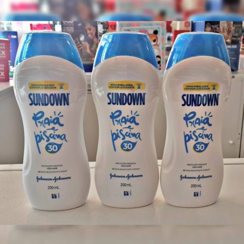 Sundown Protetor Solar Praia e Piscina Fps 30, 200Ml
