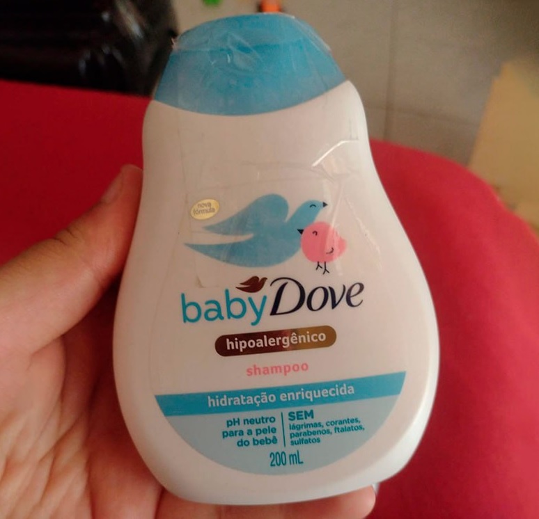 Shampoo Baby Dove Hidratação Enriquecida 200 Ml, Baby Dove, 200 Ml