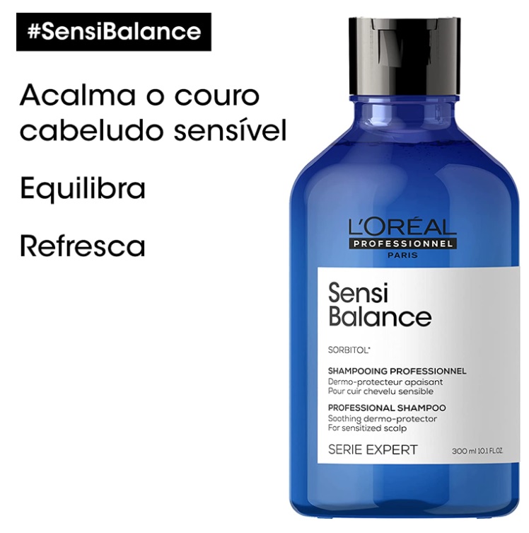 Shampoo SensiBalance para couro cabeludo sensível 300 ml l Serie Expert – L’Oréal Professionnel