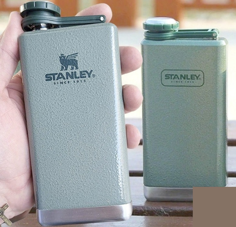 Stanley Garrafa Adventure The Pre-Party, verde hammertone, 237 ml