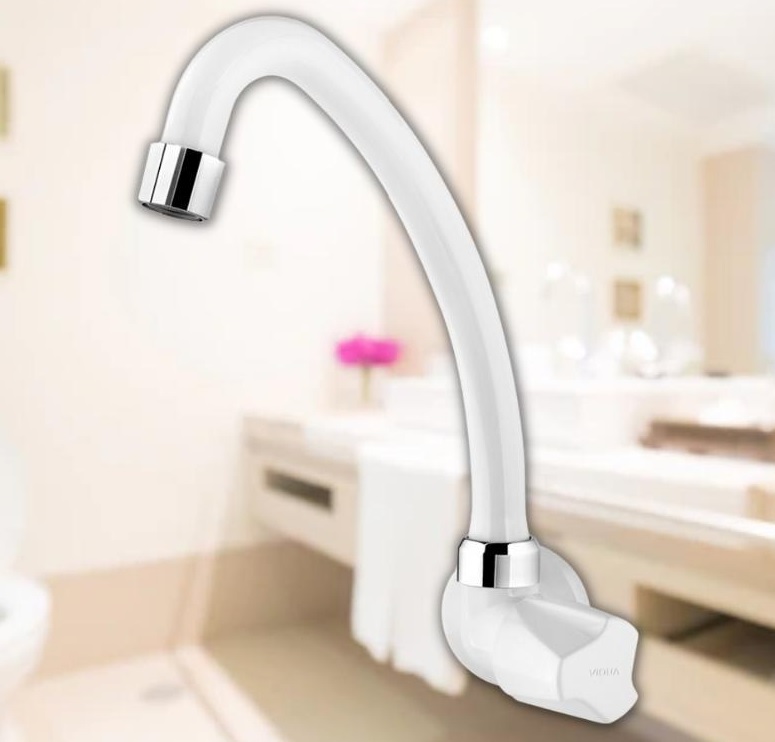 Torneira ABS VIQUA B.M LAGUNE PARED Branca 50402