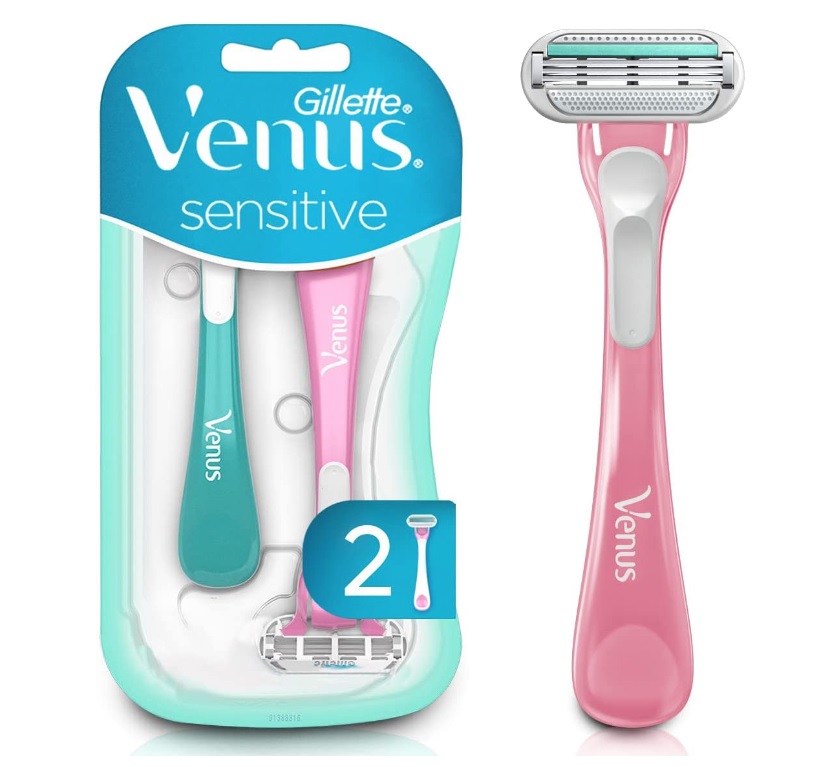 Aparelho de Depilar Gillette Venus Sensitive 2 Unidades