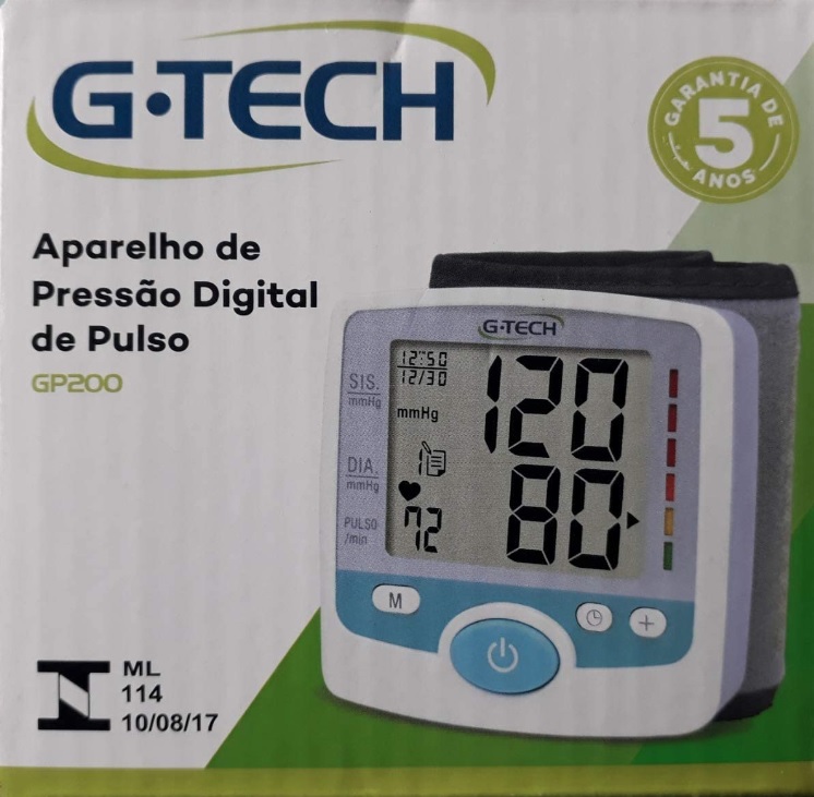Aparelho de Pressão Digital Pulso GP200 – G-Tech