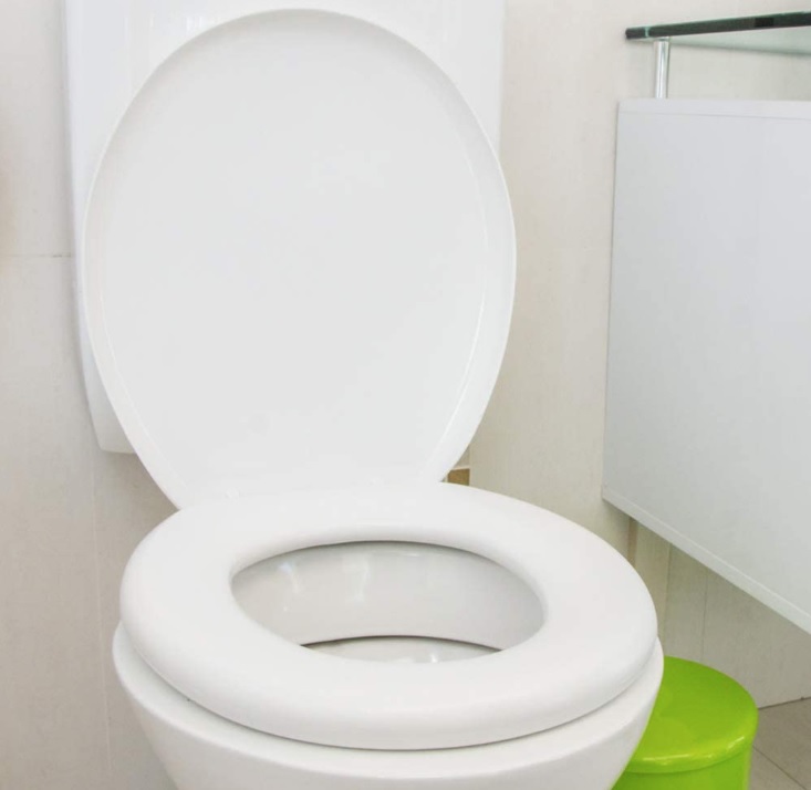 Assento Sanitário Almofadado, Astra, Branco