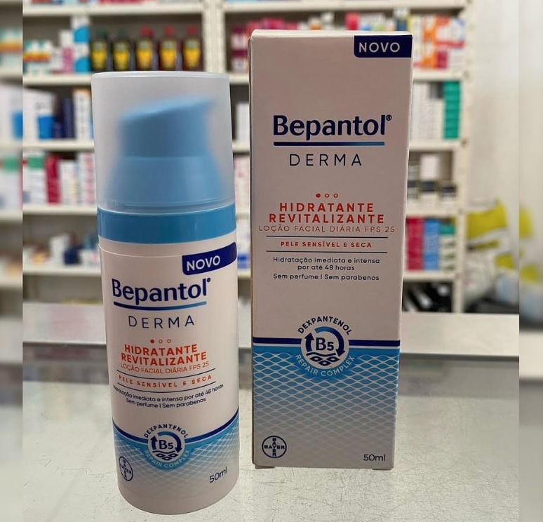 Bepantol Derma Creme Hidratante Facial, Hidratante Facial Noturno, Branco, 50ml