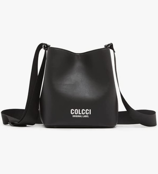 Buket Sport Bolsa Colcci Feminino Preto C/Logo Branco