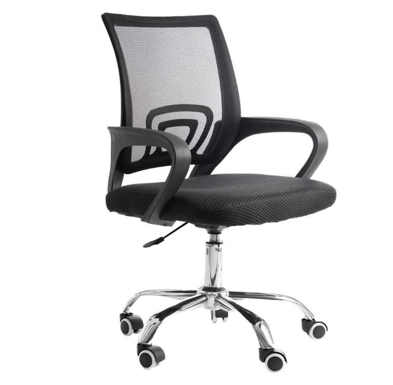 Cadeira de Escritório Giratória Diretor Executive Três Comfort Preta