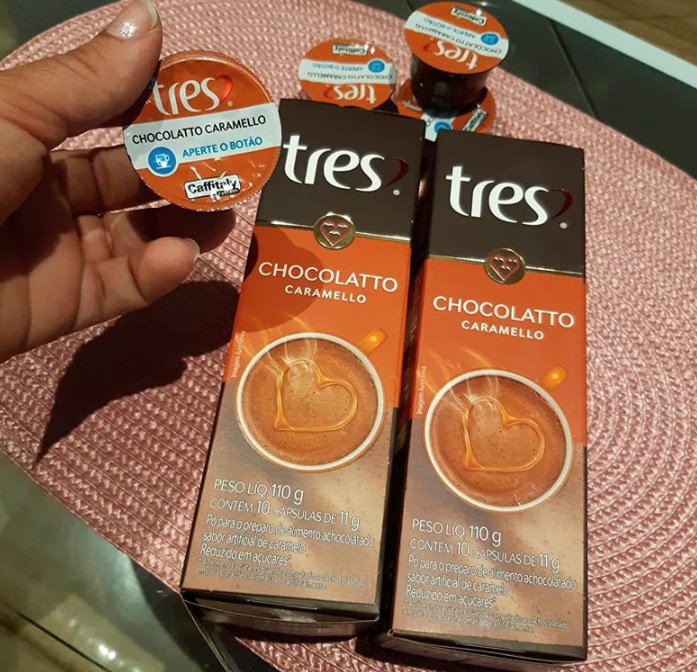 Cápsula TRES Café Espresso, 3 Corações