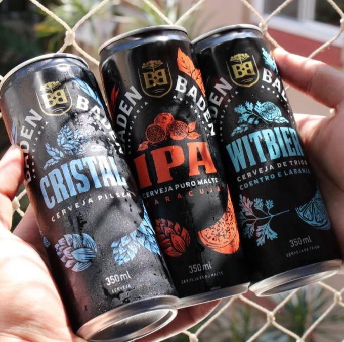 Cerveja Baden Baden American IPA Ale 6 Unidades – Lata 350ml