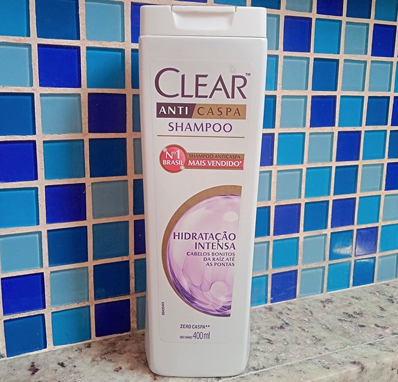 Clear Anticaspa Hidratação Intensa Shampoo, 400 ml