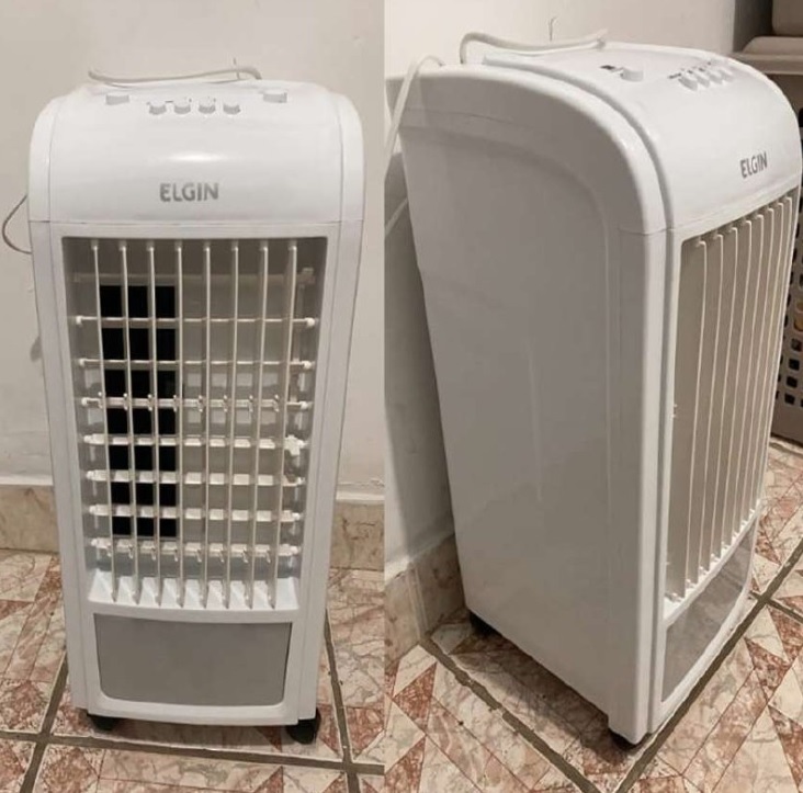 Climatizador de Ar Portátil Smart 3 em 1 Elgin Branco 3,5 Litros 110V – Climatiza, ventila e ioniza o ar