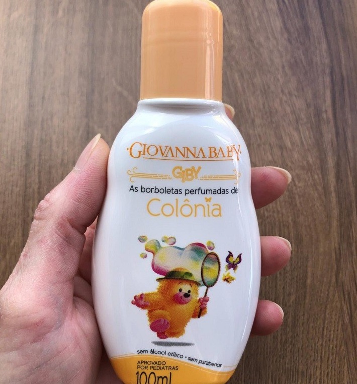 Colonia 100Ml, Giby, Amarelo