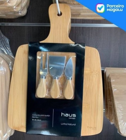Conjunto para Queijo Haus 57717/204 4 Peças