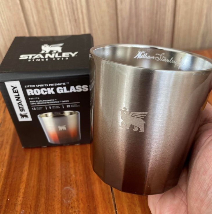 Copo Prismático Baixo Bourbon Stanley | 201ml