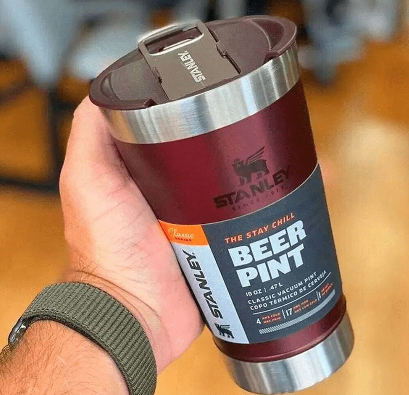 Copo térmico com tampa Stanley|473ml