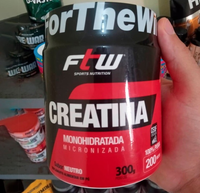 Creatina Monohidratada Micronizada – 300G Neutro – Ftw, Fitoway