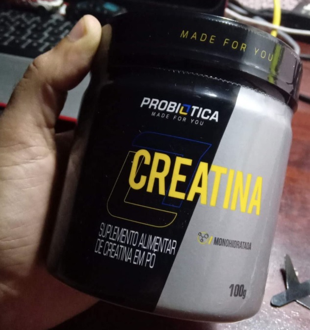 Creatina Monohidratada Pura – 100g, Probiótica