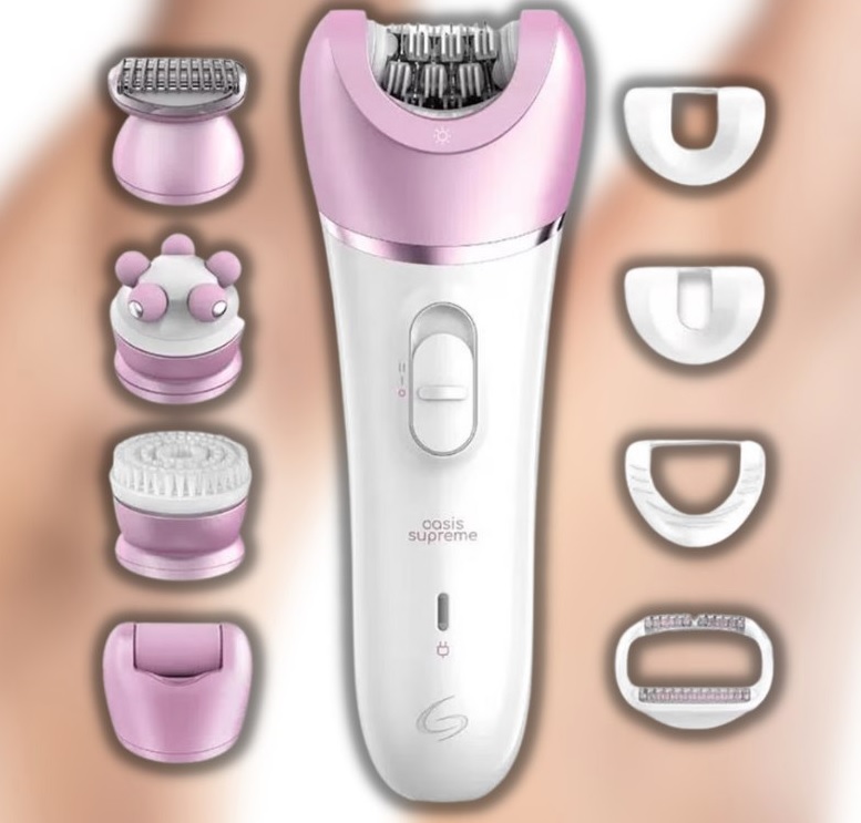Depilador GA.MA Italy Oasis Supreme W&D Rosa – Bivolt