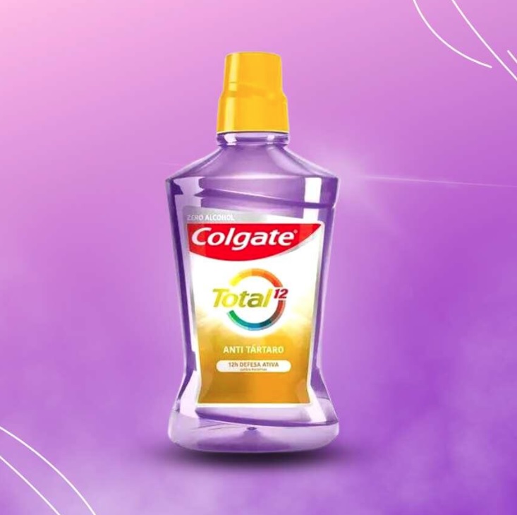 Colgate Enxaguante Bucal Total 12 Anti Tartar 500Ml