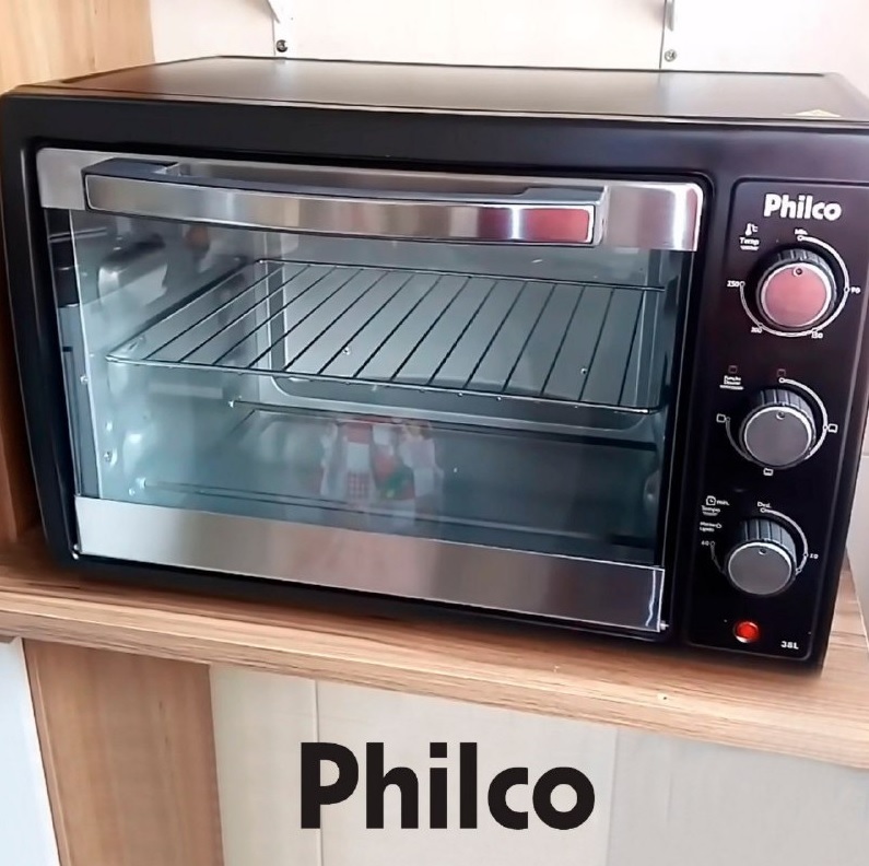 Forno Elétrico Philco PFE44PI c/Timer 38L 1500W