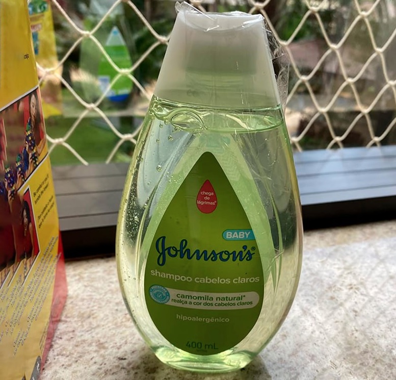 Johnson’s Baby Shampoo Para Bebê Para Cabelos Claros, 400ml