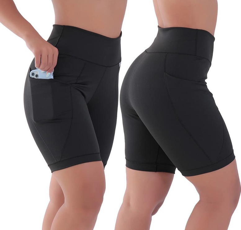 Kit com 02 Bermudas Fitness Bolso Play Click Mais Bonita