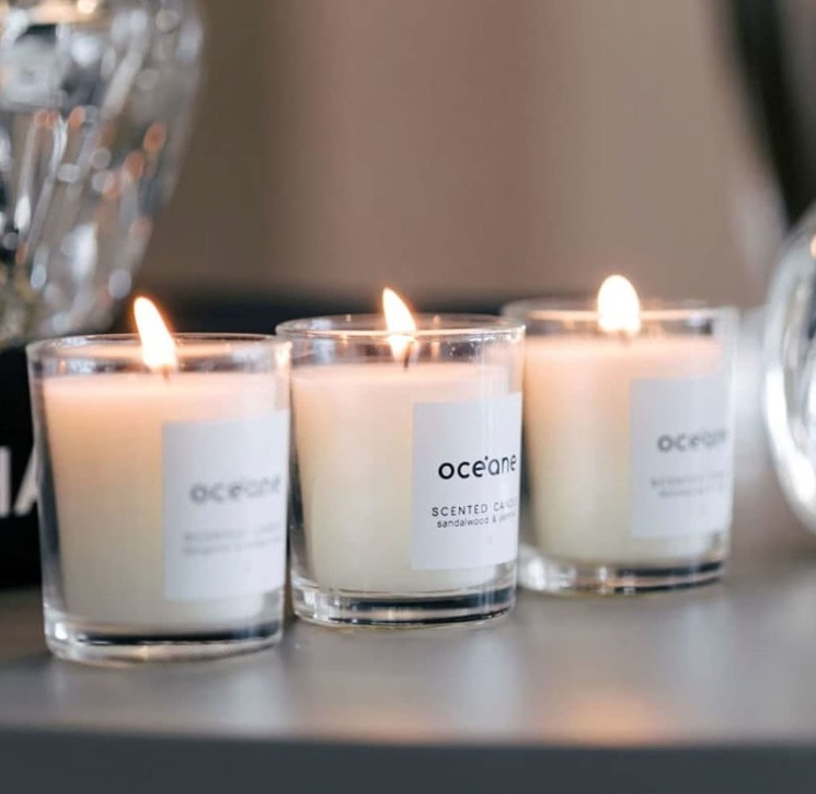 Kit com 3 Velas – Scented Candle Set 50g Cada