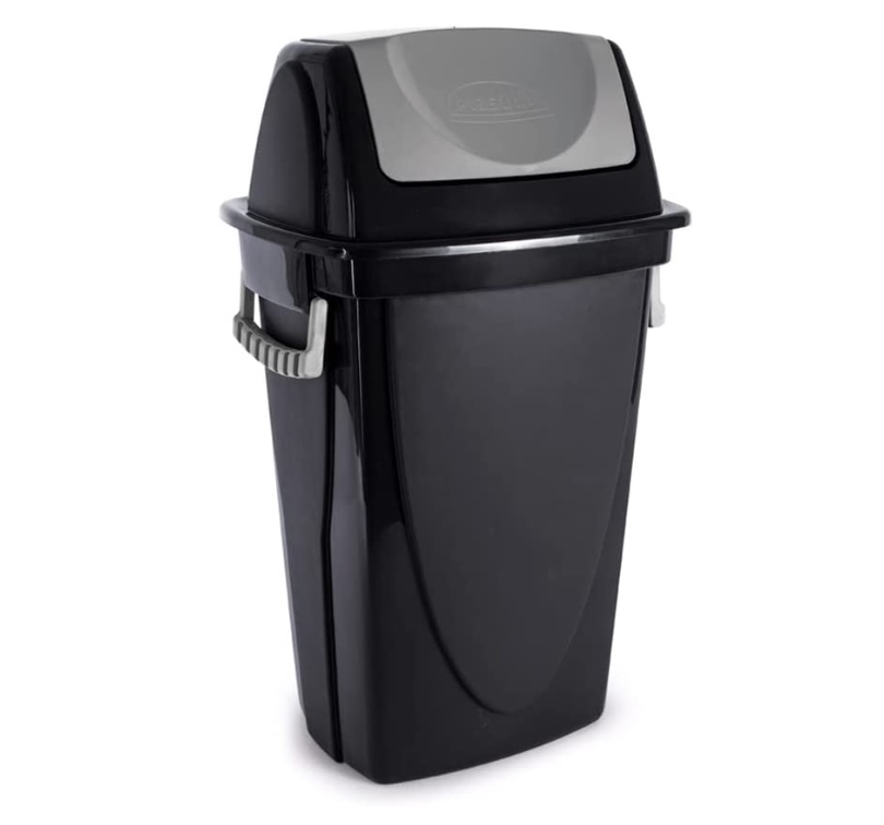 Lixeira Basculante Plasútil Ouro Velho 28 L