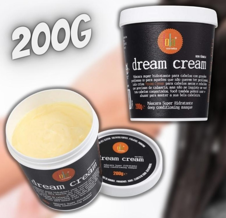 Lola Cosmetics Dream Cream – Máscara Capilar 200g Blz