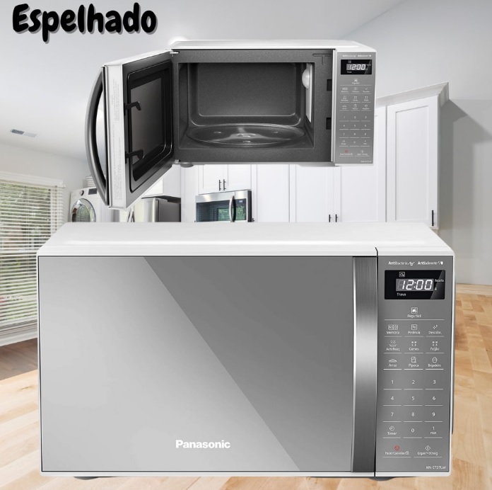 Micro-ondas panasonic nn-st27lwrun – 110v, 21l