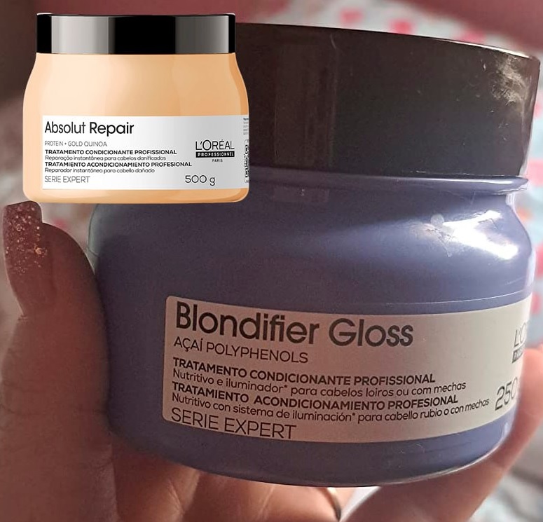 Máscara Capilar L’Oréal Professionnel Blondifier Gloss 250g, L´Oreal Professionnel Paris