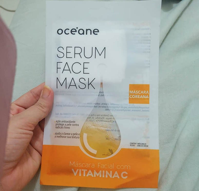 Máscara Facial com Vitamina C – Serum Face Mask 20ml