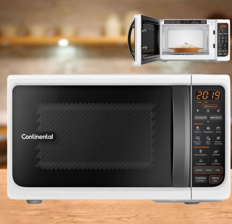 Micro-ondas Continental 21L Branco MC21B