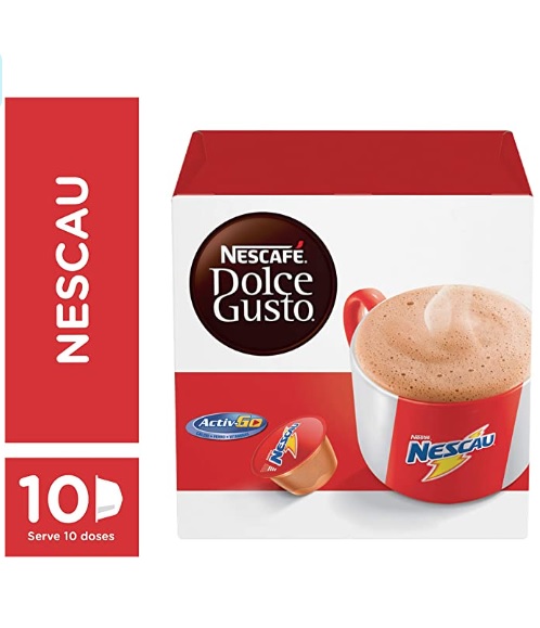 Nescafe Dolce Gusto, Nescau, 10 Cápsulas