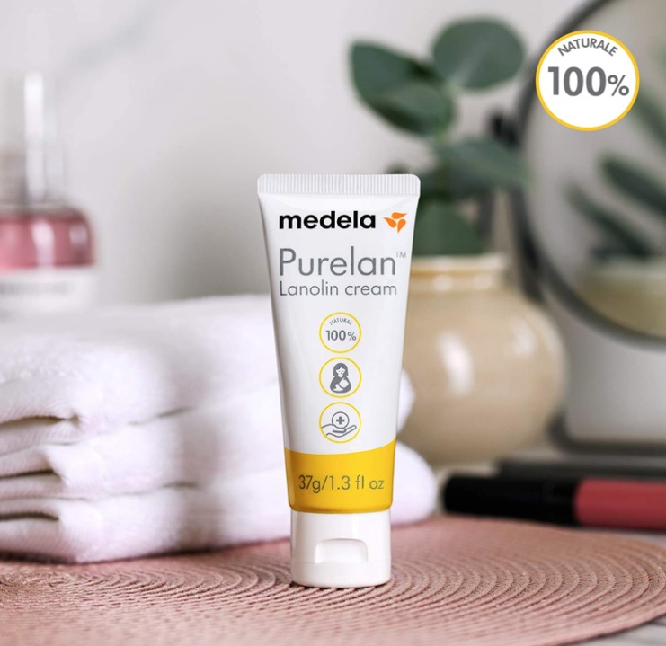 Pomada Lanolina para Hidratação dos Mamilos Medela Purelan 2.0-37g, Medela, Incolor, 37G