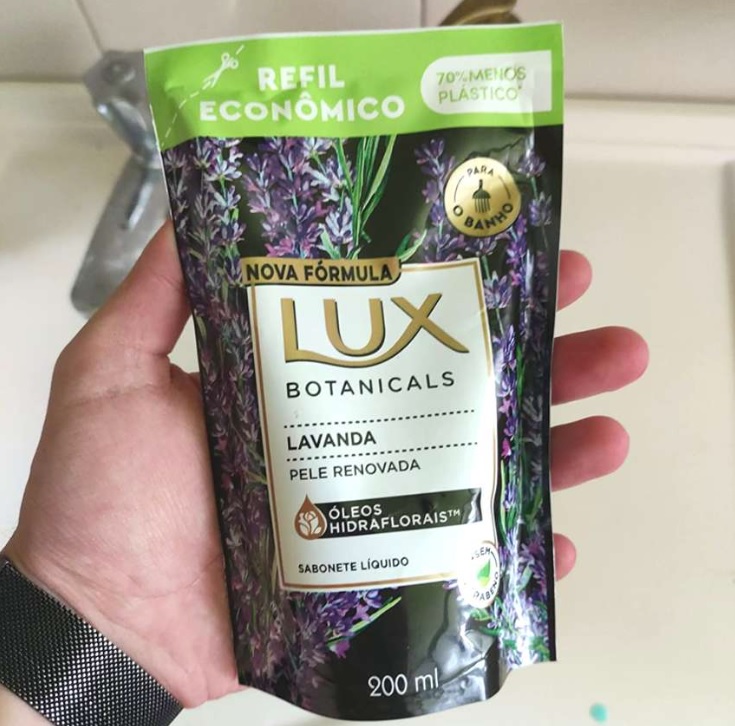 Sabonete Líquido Refil 200Ml Lavanda, Lux Suave, Lux
