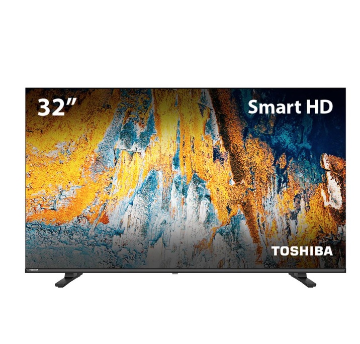 Smart TV 32″ HD LED TB016M Toshiba 32V35L com WiFi, Dolby Audio e Espelhamento de Tela