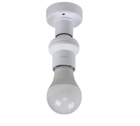 Soquete Inteligente Izy Smart intelbras E27 EWS 400 Branco