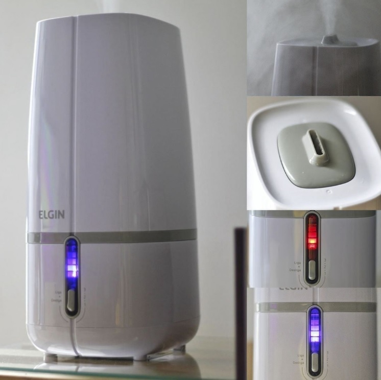 Umidificador De Ar Ultrassônico 2 Litros Elgin Branco